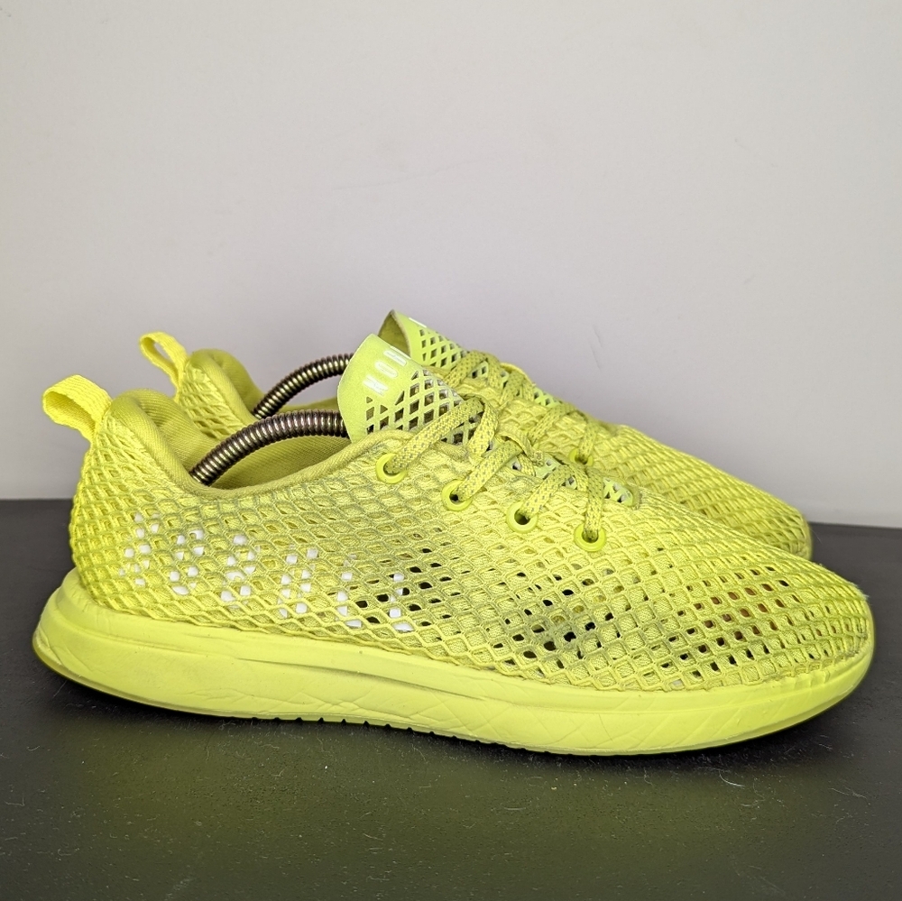 Nobull Mesh Runner Neon Lime Green/Yellow Women's 10